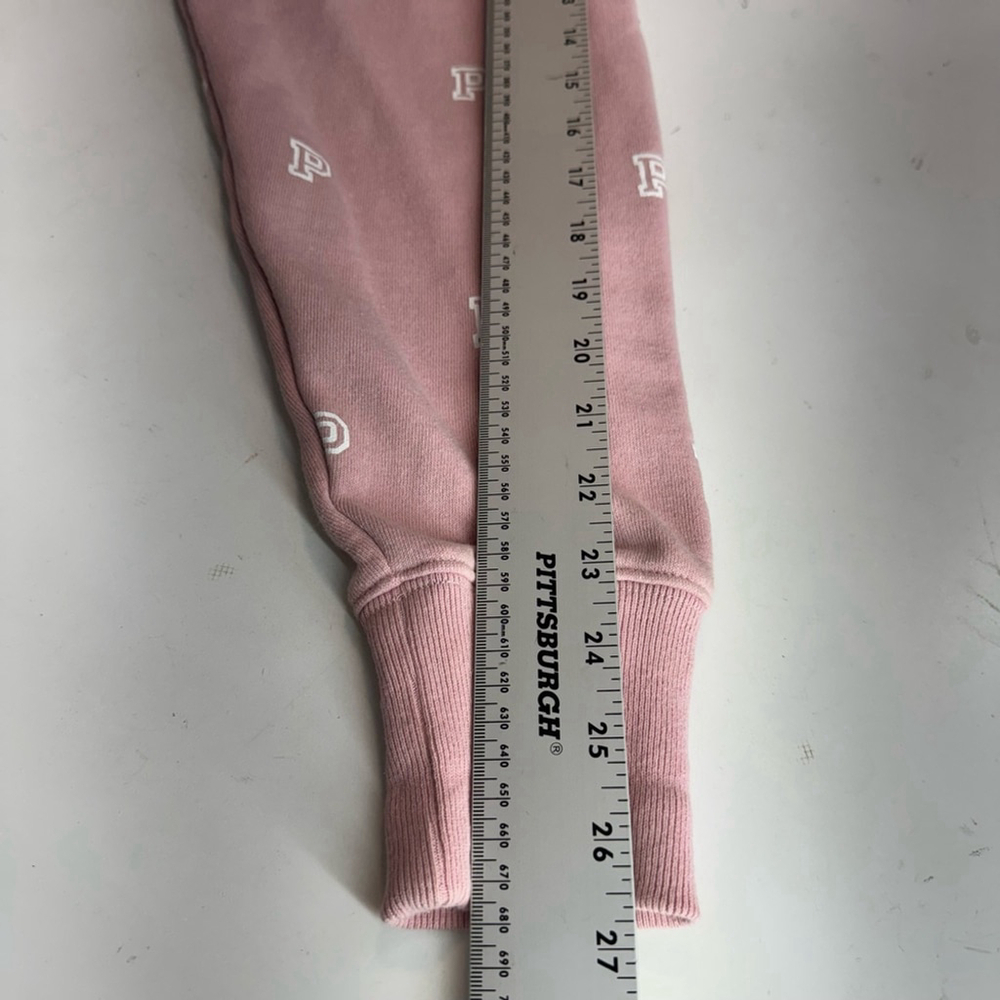 Victoria's Secret PINK Sweatshirt Womens M Crew Neck Fleece Lined Cozy Pullover - Picture 11 of 13